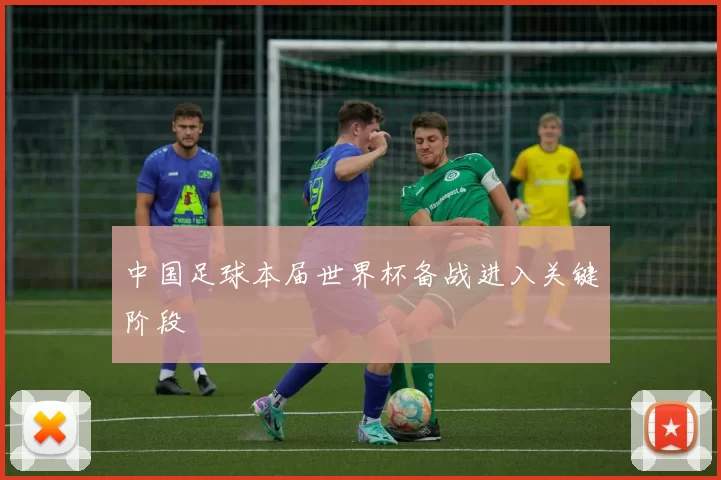 中国足球本届世界杯备战进入关键阶段
