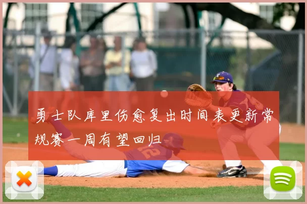 勇士队库里伤愈复出时间表更新常规赛一周有望回归
