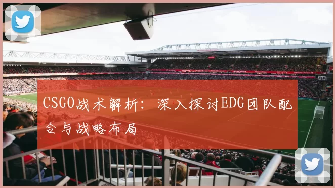 CSGO战术解析:深入探讨EDG团队配合与战略布局